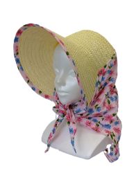 610-D　さわやか帽子デラックス　花柄　