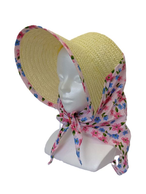 610-D　さわやか帽子デラックス　花柄　