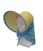 610-D　さわやか帽子デラックス　花柄　