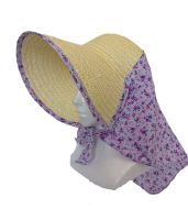 610-D　さわやか帽子デラックス　花柄　