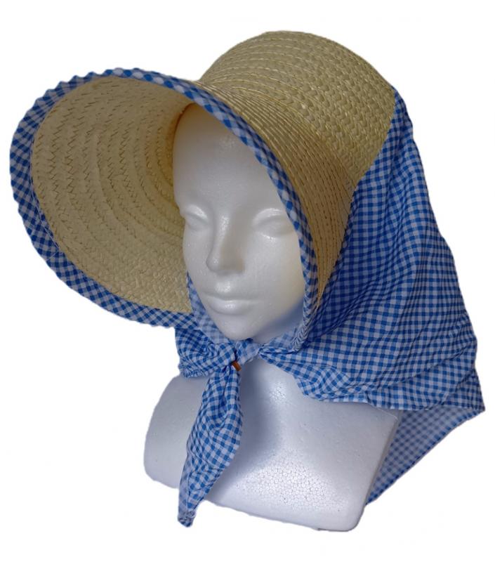 610-K　さわやか帽子　格子柄