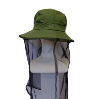 199　防虫ネット付ハット　黒