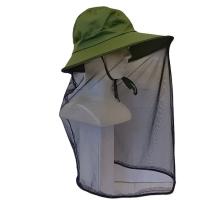 199　防虫ネット付ハット　黒