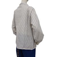 1770-12　ストライプ袖口ゴムジャケット