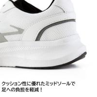 85414　XEBEC　ジーベック　安全靴　(ひも)　ローカット　2色展開　25～28cm