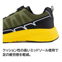 85418　XEBEC　ジーベック　セーフティーシューズ　ダイヤル調整システム　22～30cm