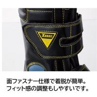 85204　XEBEC　ジーベック　合皮長マジック　セーフティーシューズ　24.5～29.0cm
