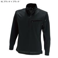 846305　ワークニットロングシャツ